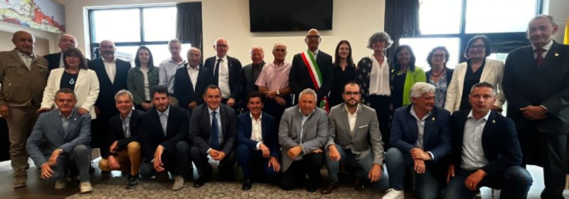L’inaugurazione della nuova sala consiliare di Gressan nella serata di ieri, venerdì 6 giugno