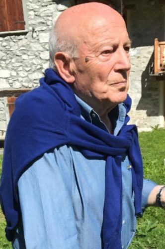 Alceo Cenzato, un tocco di classe nella boutique d’abbigliamento in via Roma a Courmayeur