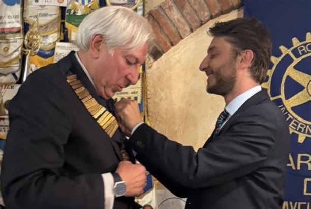 Rotary Club Courmayeur-Valdigne, Danilo Di Donna nuovo presidente