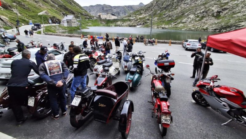 Le moto da Gran Premio al colle. Museo aperto per il secondo anno