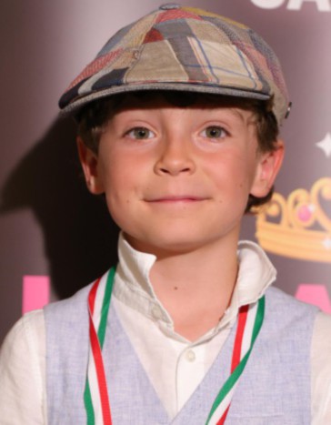 Mathieu Cavorsin è stato selezionato al concorso Bambini più belli d’Italia