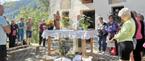 DOMENICA CELEBRATA LA FESTA PATRONALE A VISEY DI ISSOGNE