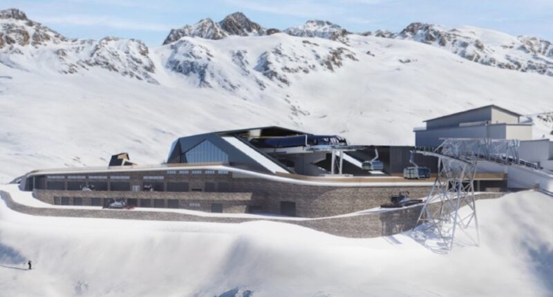 Le nuovi stazioni di Plan Maison - che diventerà un punto di passaggio per collegarsi con la telecabina di Cime Bianche