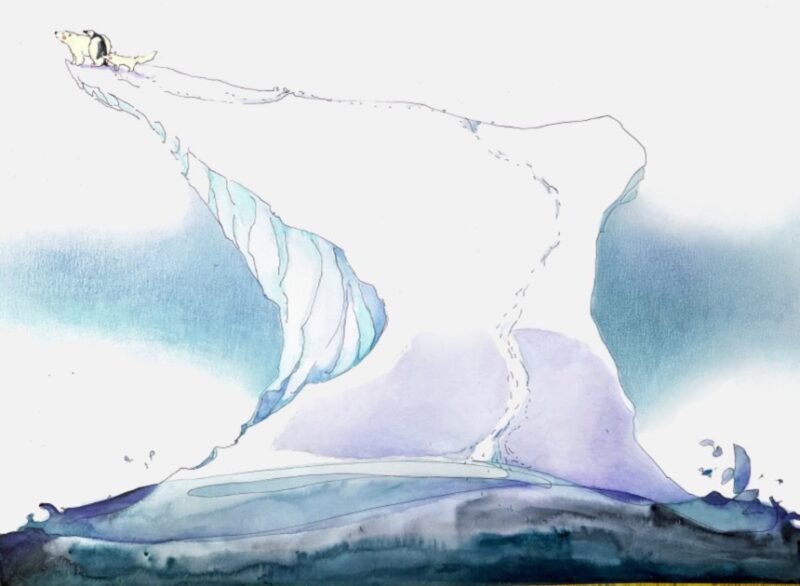 Disegni e grafiche raccontano la crisi climatica. Al Forte di Bard “Una montagna di… segni”