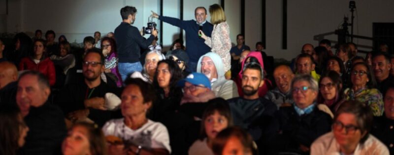 Un momento dello spettacolo che ha coinvolto il pubblico mercoledì scorso a Valpelline