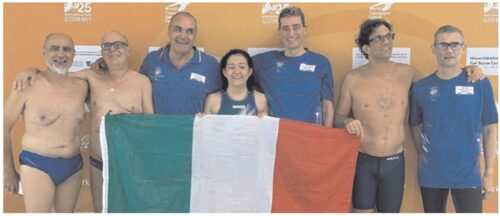Alessia Heresaz di Arnad ai Mondiali per trapiantati. “Ho nuotato a Dresda per promuovere la donazione”