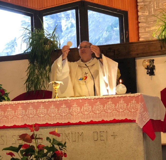 Con l’addio di padre Marino Colombo i padri somaschi lasciano Courmayeur