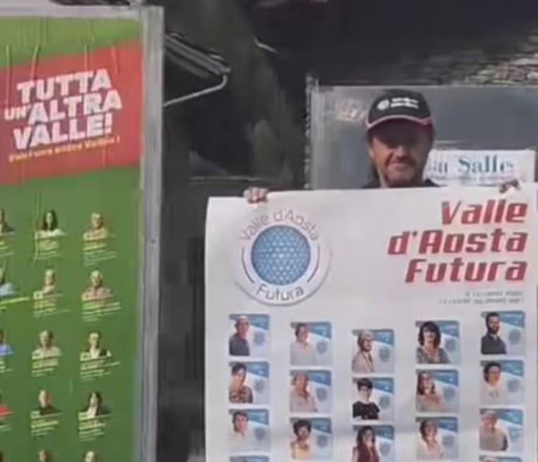 Eliseo Lumignon «manifesto vivente»