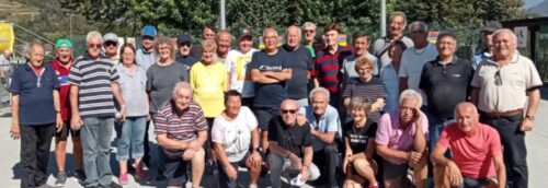 GIOVEDÌ SCORSO, 18 SETTEMBRE, A NUS IL 25ESIMO INCONTRO BOCCIOFILO PENSIONATI