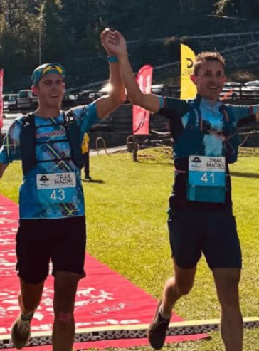 A Pontey cugini padroni del trail Dennis Brunod e Alex Dejanaz