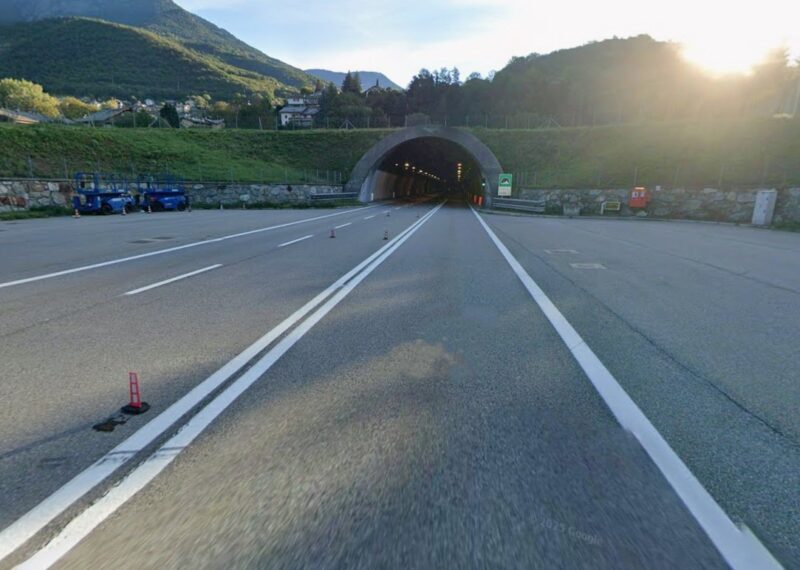 Chiusura del raccordo del Gran San Bernardo
