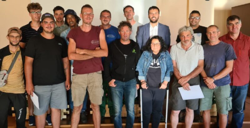 Giovani agricoltori e manutentori del verde. Consegnati gli attestati ai partecipanti ai corsi