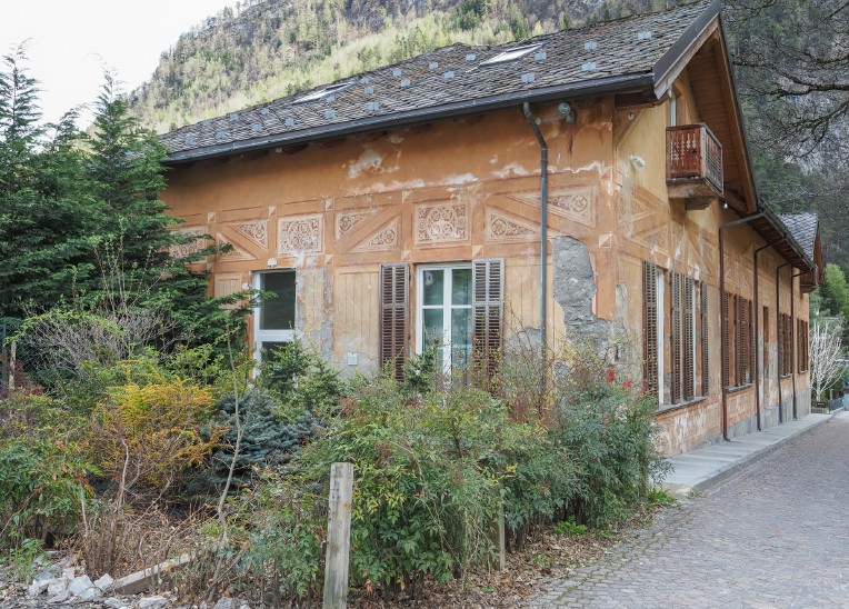 Pré-Saint-Didier, il restauro delle facciate dell’Ancien Casino per i 20 anni della gestione QC Terme del complesso termale