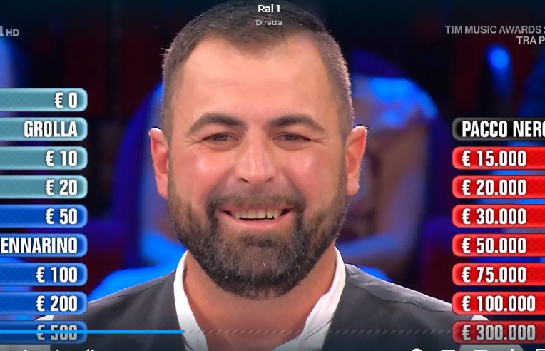 Mattia Brulard di Nus sbanca Affari Tuoi: vince 100mila euro