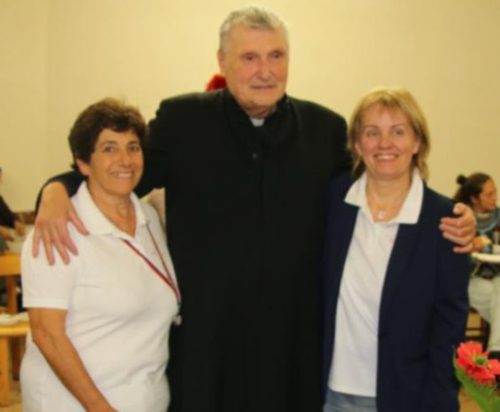 Padre Marino Colombo dopo 8 anni lascia Entrèves. Il saluto della sua comunità