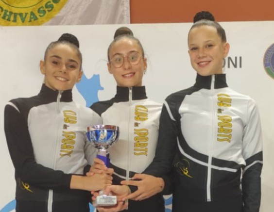 Ritmica: le Allieve del Club des Sports vincono tra le LD. A Chivasso prima la Gym nelle LE del Torneo Winter Club