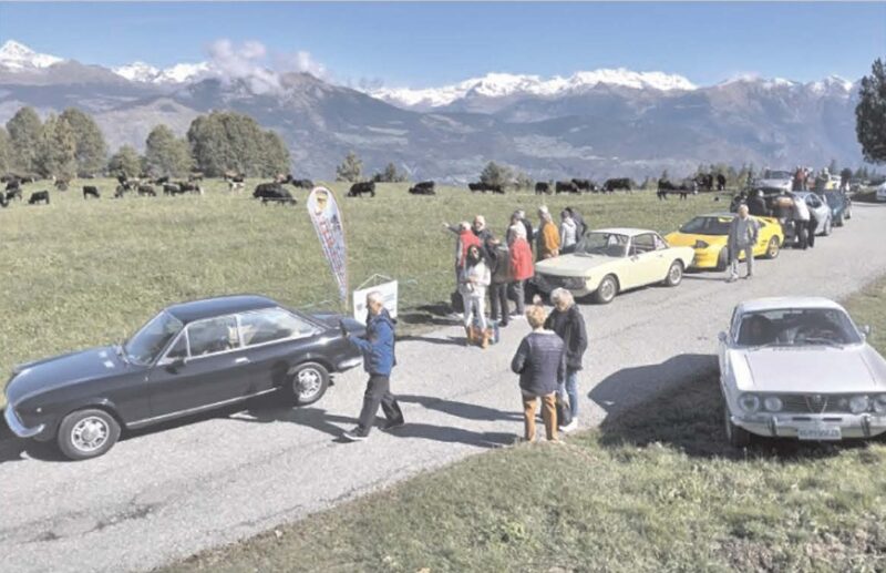 Alla Giornata Nazionale del Veicolo d'Epoca organizzata dal Cameva hanno partecipato ventisei automobili e una motocicletta 1
