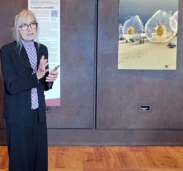 La pittura digitale di Giuliana Cunéaz è stata protagonista al Castello Gamba