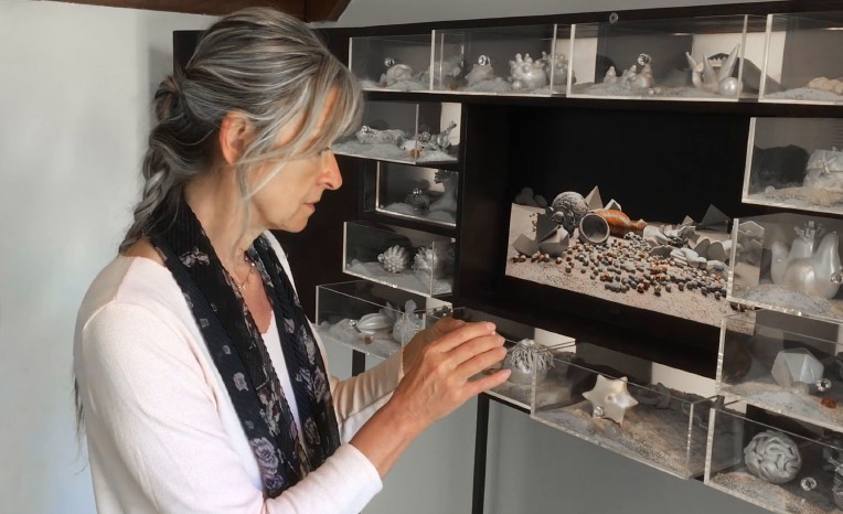Giuliana Cunéaz al Castello Gamba per la Giornata del contemporaneo
