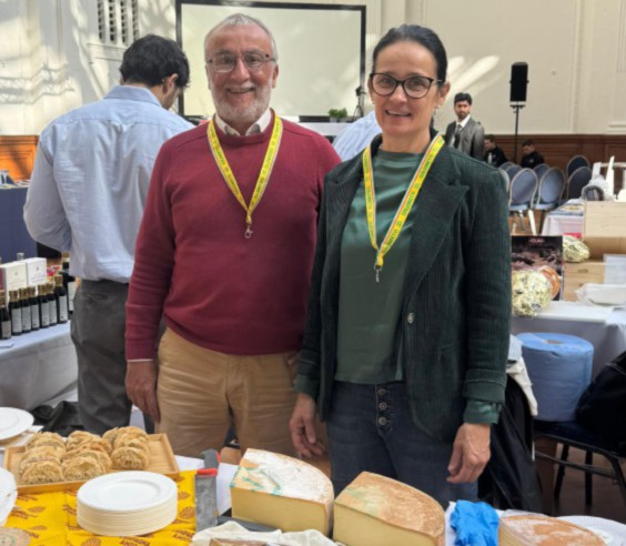 A LONDRA LA FONTINA DOP CON EXPLOTATION FRÉRÈS QUENDOZ