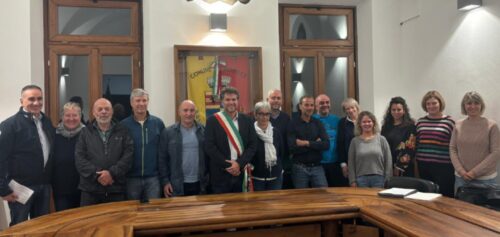Matteo Frassille, Ettore Taufer, Ivan Spatari e Maurizio Marconato nella nuova Giunta