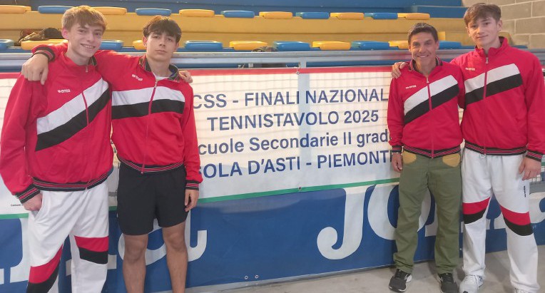 Studenteschi nazionali di tennistavolo: la Valle d’Aosta 17esima nella fase finale