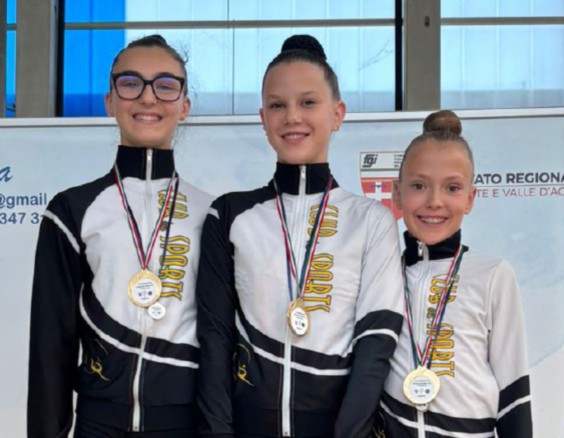 Ritmica: sei successi per Gym e Club des Sports