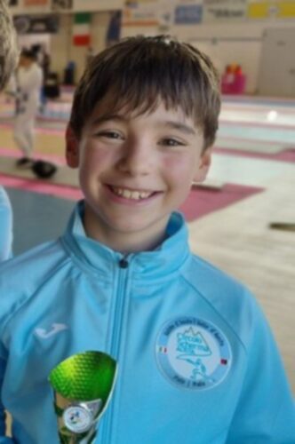 Bronzo per Andrea Civiero nella spada al Gran Premio Giovanissimi Under 14