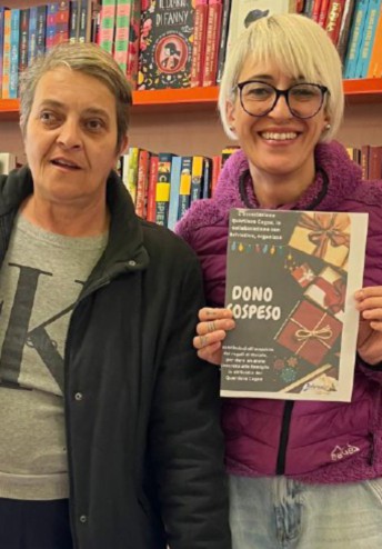 Quartiere Cogne, torna il “Dono sospeso” con la Libreria Briviodue
