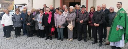 FESTA DEGLI ULTRA SETTANTACINQUENNI MERCOLEDÌ SCORSO, 29 OTTOBRE, A COGNE