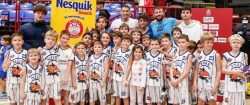 GLI AQUILOTTI DEL BASKET NUS FENIS AYAS OSPITI A MILANO