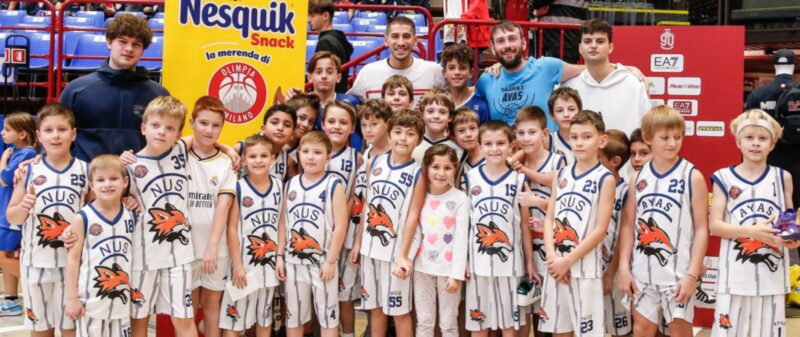 GLI AQUILOTTI DEL BASKET NUS FENIS AYAS OSPITI A MILANO