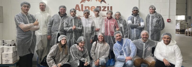 Gli studenti dell’ISILTeP Verrès da Alpenzu,