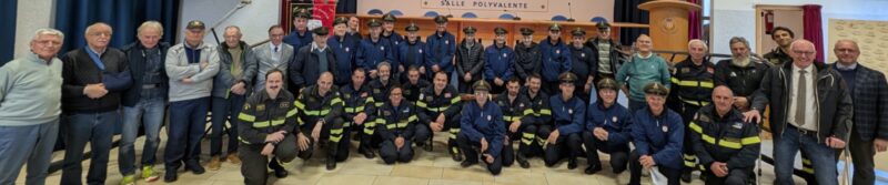 I partecipanti alla festa di domenica scorsa