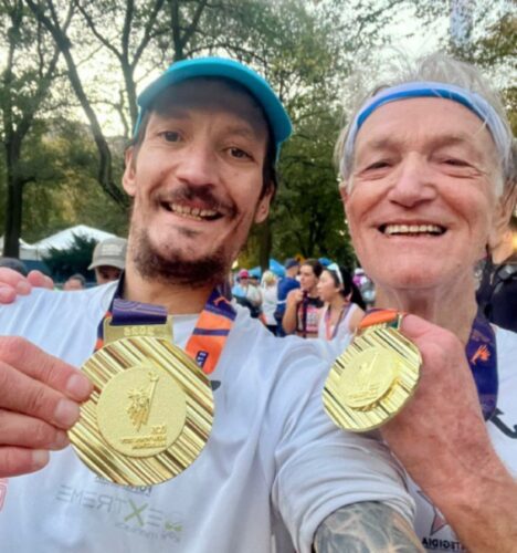 Egidio Marquis a 82 anni chiude la maratona di New York in 5 ore