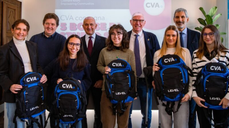 Consegnate a cinque studentesse le borse di studio della Cva