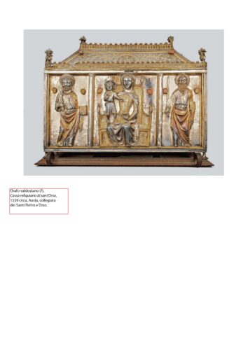 I reliquari medievali di San Grato e di Sant’Orso in mostra a Parigi e Roma