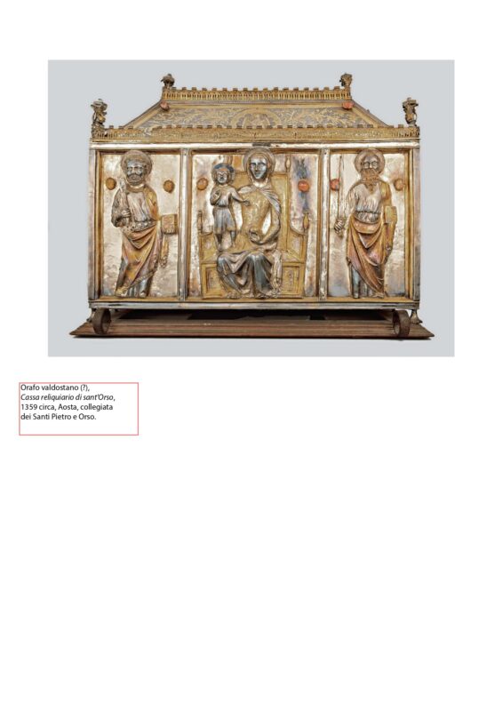 I reliquari medievali di San Grato e di Sant’Orso in mostra a Parigi e Roma