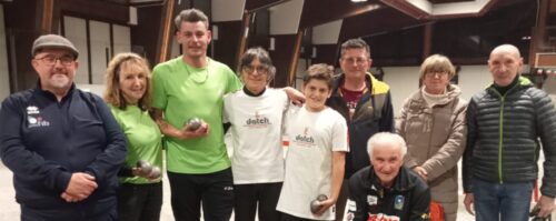 PÉTANQUE: IL “TROFEO RINO GUERRAZ” A ROSANNA DANNA E STEPHAN CELESIA