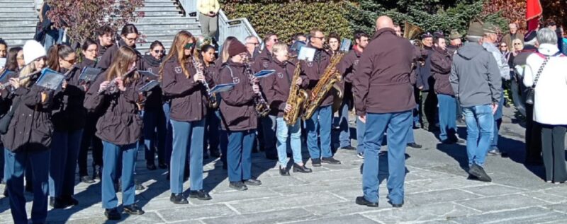 e la Banda musicale La Lyretta che ha accompagnato le celebrazioni