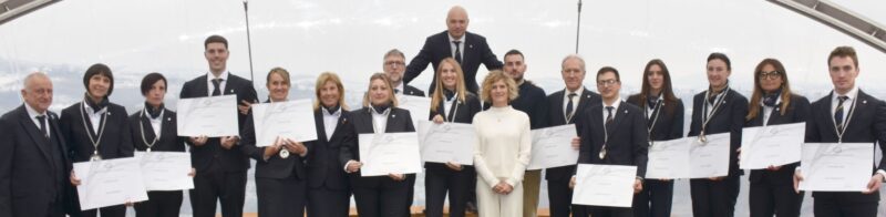 CONSEGNATI I DIPLOMI AI NUOVI SOMMELIER DELL’AIS VALLE D’AOSTA