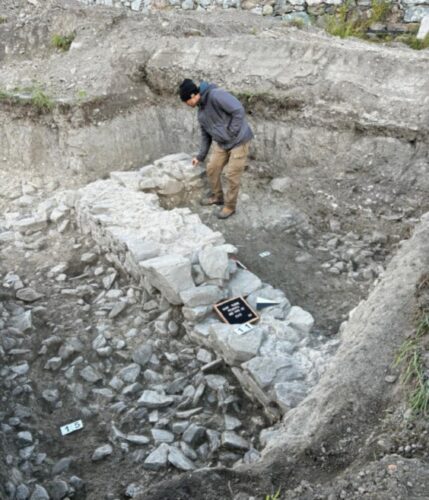 Nuove sorprese dal Priorato. I resti di un edificio rurale