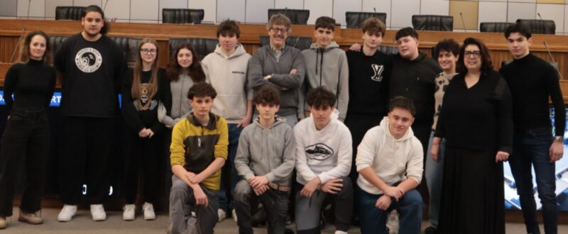 Portes Ouvertes, visita della classe seconda A CAT del Manzetti di Aosta