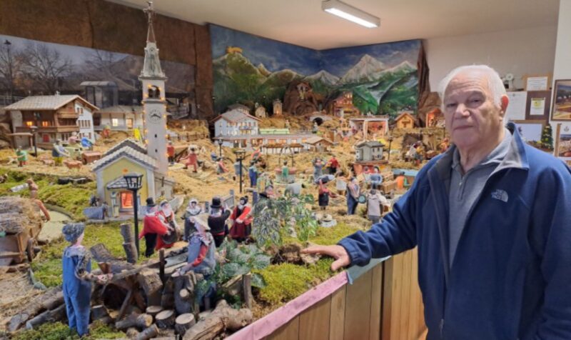 Aperto fino al giorno dell’Epifania il presepe di Serafino Servodidio