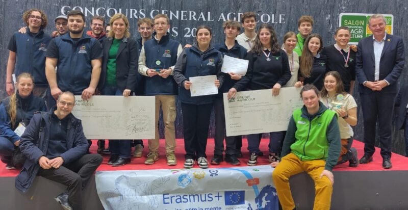 Gli studenti dell’Institut Agricole Régional secondi al “Concours Général” di Parigi