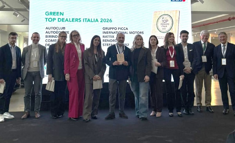 Green Top Dealers Italia 2026. Premiata Nuova Auto Alpina