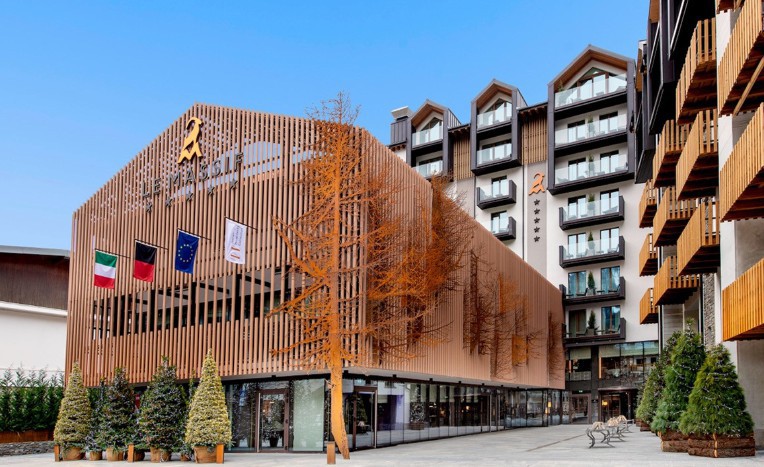 Il cinque stelle Le Massif a Courmayeur