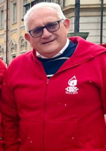 Il presidente della Fidas Valle d’Aosta Rosario Mele