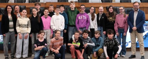 Portes ouvertes per la II A della primaria di Morgex