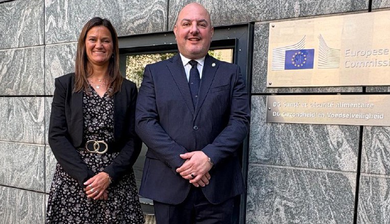 Sanità animale: Carlo Marzi ed Enrica Muraro in missione a Bruxelles